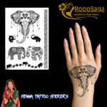 Henna Tattoo Black
