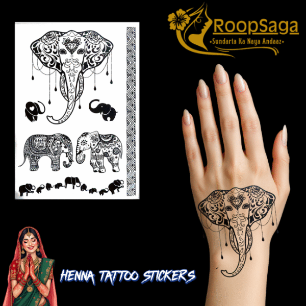 Henna Tattoo Black