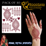 Henna Tattoo Pack of 10