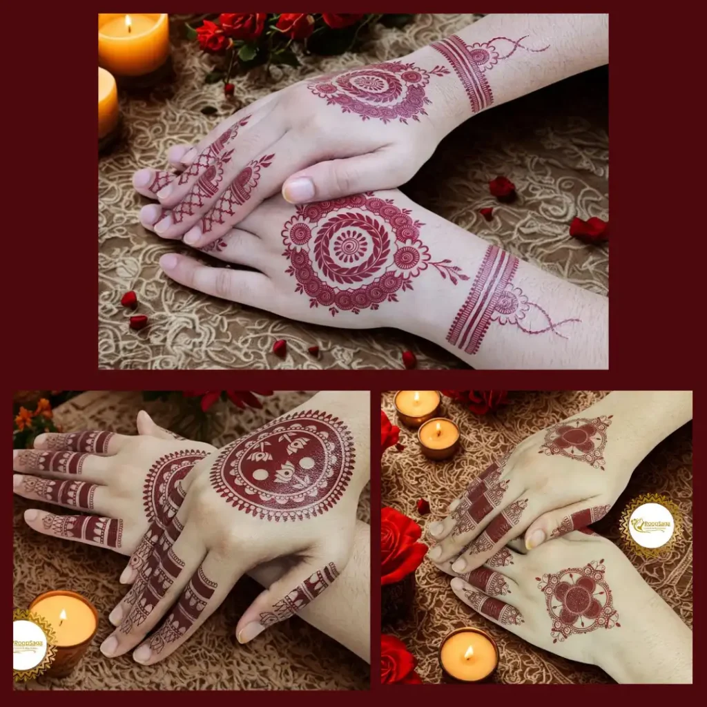 Roopsaga Henna Tatto Pack of 3
