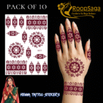 Henna Tattoo Pack of 10