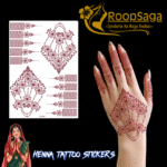 Roopsaga Temporary Henna Tattoo Sticker LS19