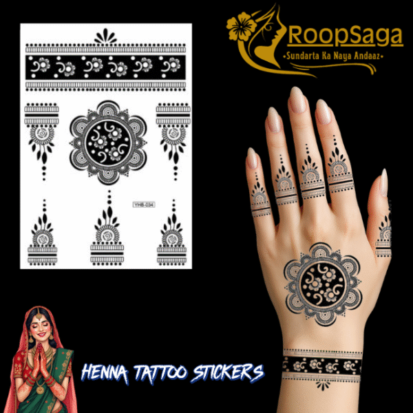 Henna Tattoo Black