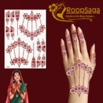 RoopSaga White Henna Tattoo Stickers-optimized